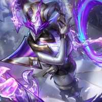 Is Shaco's prestige splash a comic parody thing?