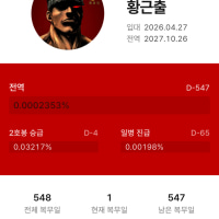 오늘 입대