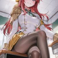 Ai) 전투사관 럭스 여러색의 스타킹 신겨봄