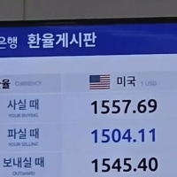 오늘자 횐율