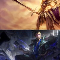 Oldest LoL Art vs. Brand New Art Comparison