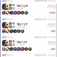 로크 진지하게 정글챔 같음