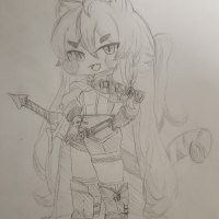오랜만에 돌아온 그림초보의 손그림! (트릭컬 티그)
