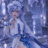 Did a Wuthering Waves Cantarella shoot
