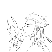A sleepy Yone doodle