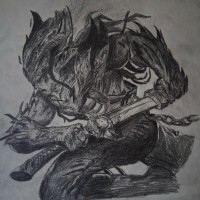 공부하기 귀찮아서 그려본 롤 손그림 모음집